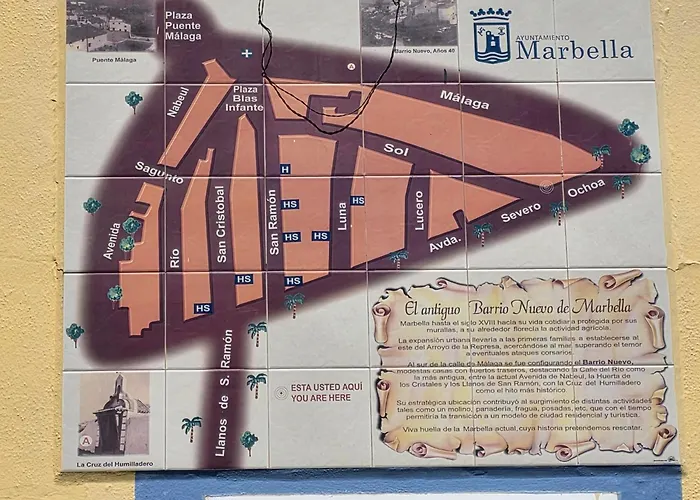 Apartamento New! San Ramón, 33 En El Centro Histórico Junto A La Playa Marbella